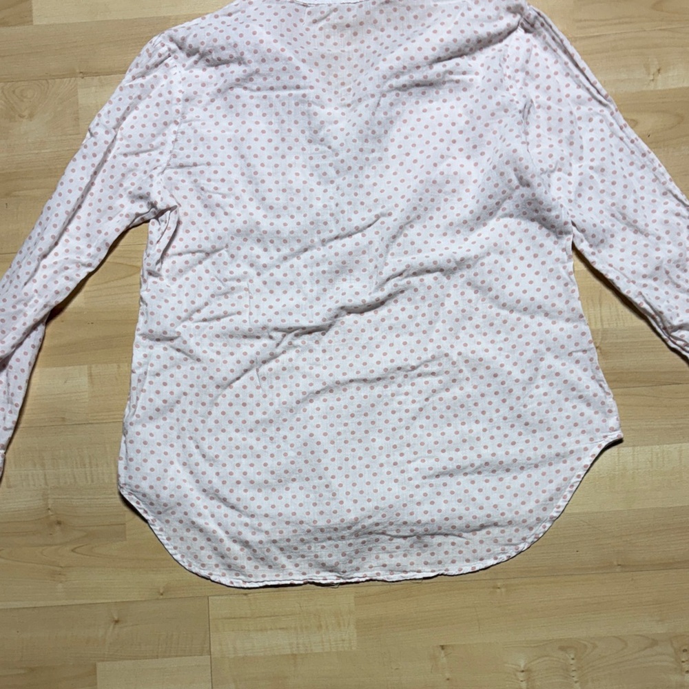 Eden & Olivia Pink Polka Dot Blouse - Picture 4 of 6